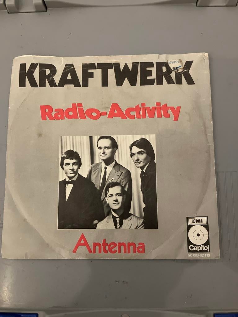 Kraftwerk - Radio-Activity / Antenna - Single (1975), Gebruikt, Originele persing, 7 inch, Single