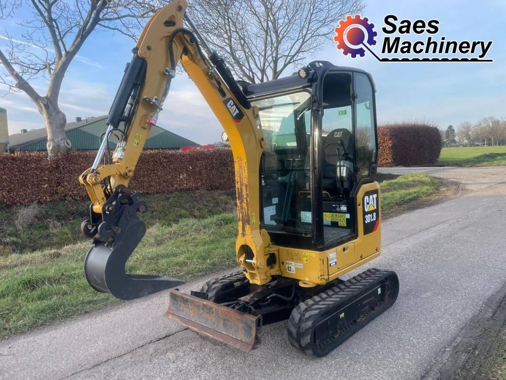 Cat 301.8 - Minigraver (bj2019), Graafmachine