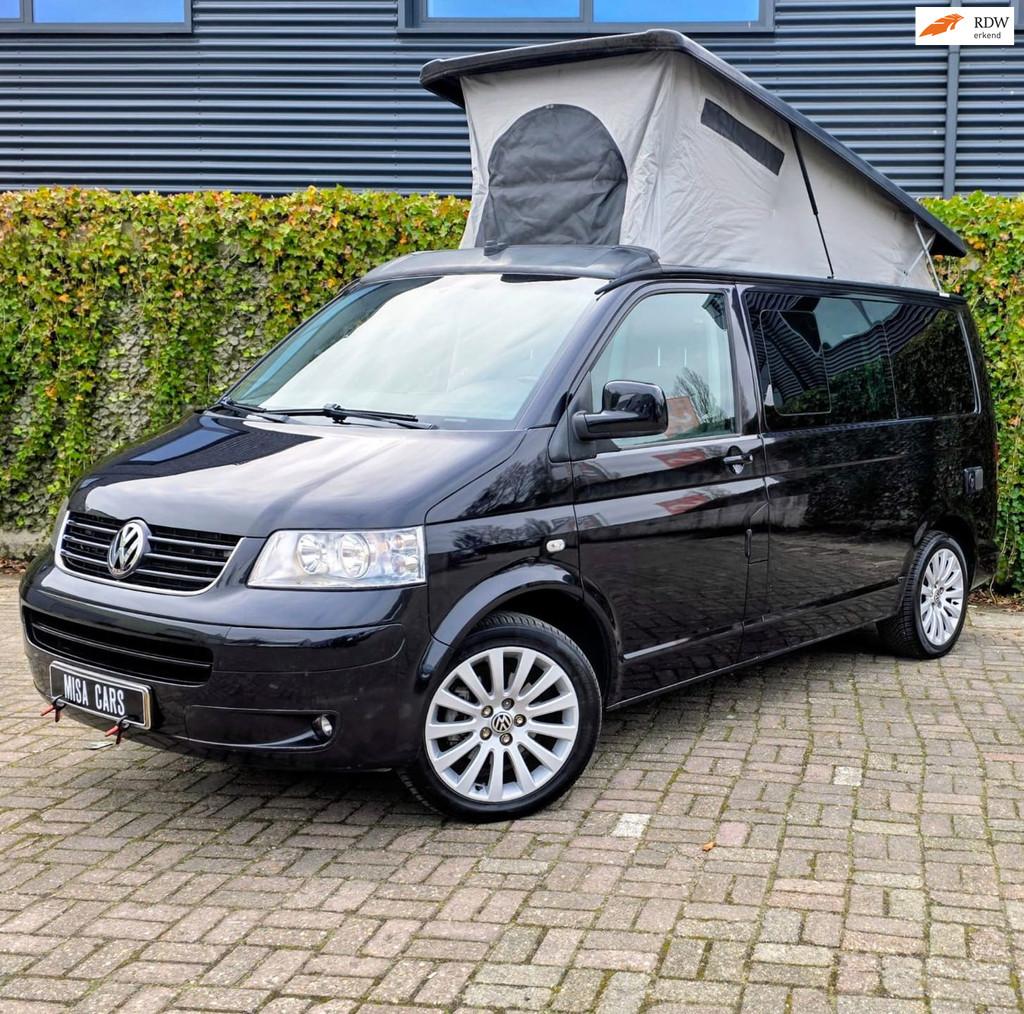 Volkswagen T5- California Comfortline 2,5 TDI NL Auto Airco, Caravans en Kamperen, Campers, Buscamper of Camperbus, Volkswagen