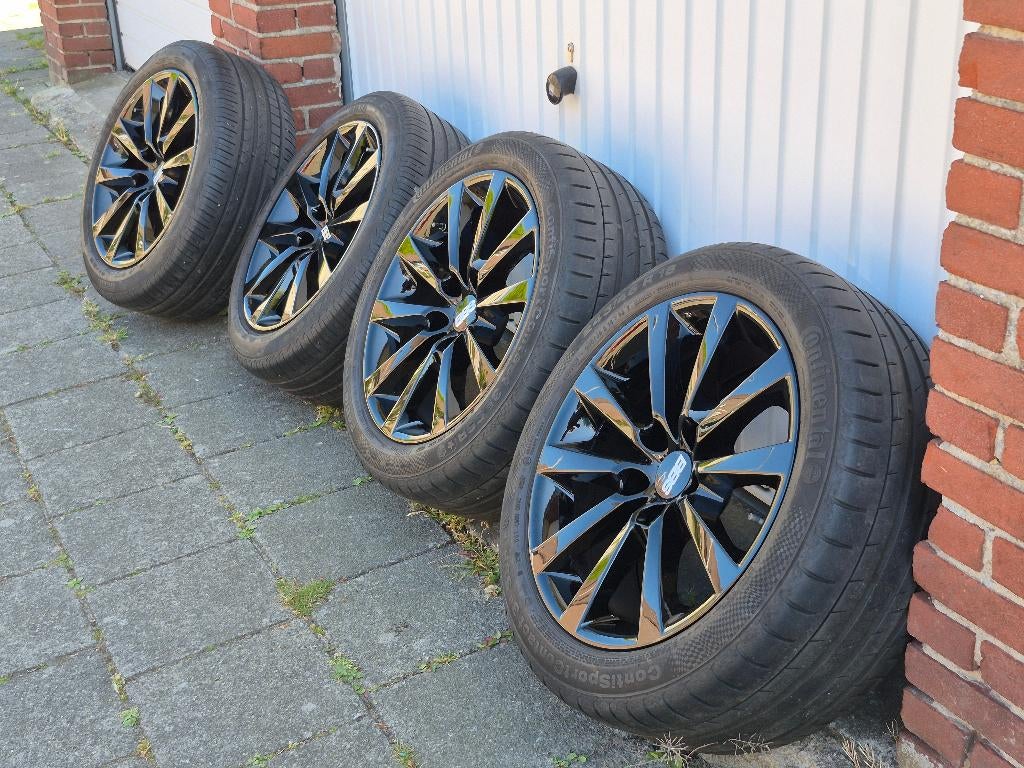 Zomerwielset VW transporter T5, T6 en BMW 5-serie F10 / F11, Auto-onderdelen, Banden en Velgen, Banden en Velgen, Zomerbanden