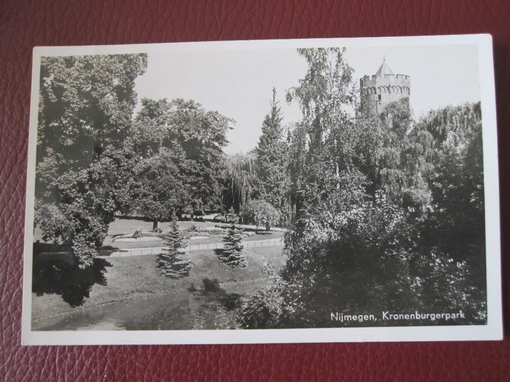 Nijmegen Kronenburgerpark, Ophalen of Verzenden, 1920 tot 1940, Ongelopen, Gelderland