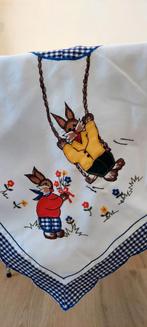 Nieuw vintage paashaas kuiken Pasen kleed tafel tafelkleed, Diversen, Pasen, Eu, Eu, Nieuw, Ophalen of Verzenden