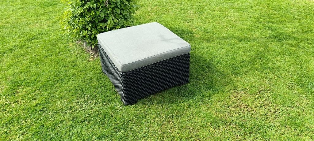 Hocker/ tafel, Tuin en Terras, Ophalen, Wicker, Hocker, 2 zitplaatsen
