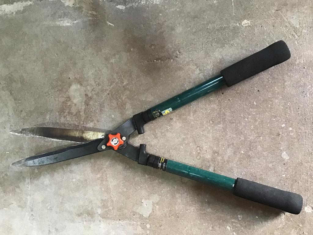 Heggenschaar, Ophalen, Gebruikt, Handmatig