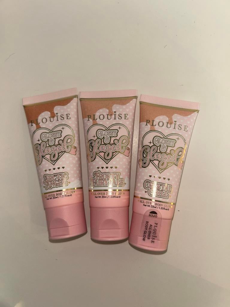 P.Louise Glossy & Glazed All Over Body Glow, Gehele gezicht, Nieuw, Ophalen of Verzenden, Make-up