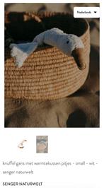 Senger gans met warmtekussen pitjes nieuw, Ophalen of Verzenden, Nieuw, Overige typen