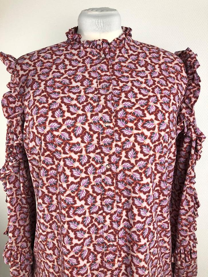 Studio Anneloes Overhemd  (mt: 42) 6,5/8068, Kleding | Dames, Blouses en Tunieken, Zo goed als nieuw, Maat 42/44 (L), Blauw, Ophalen of Verzenden