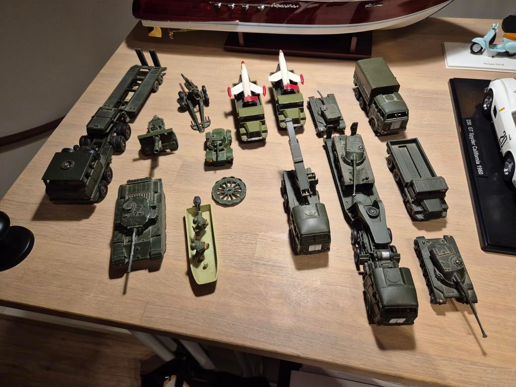 Solido Berliet militaire trucks, Ophalen, Auto, Solido