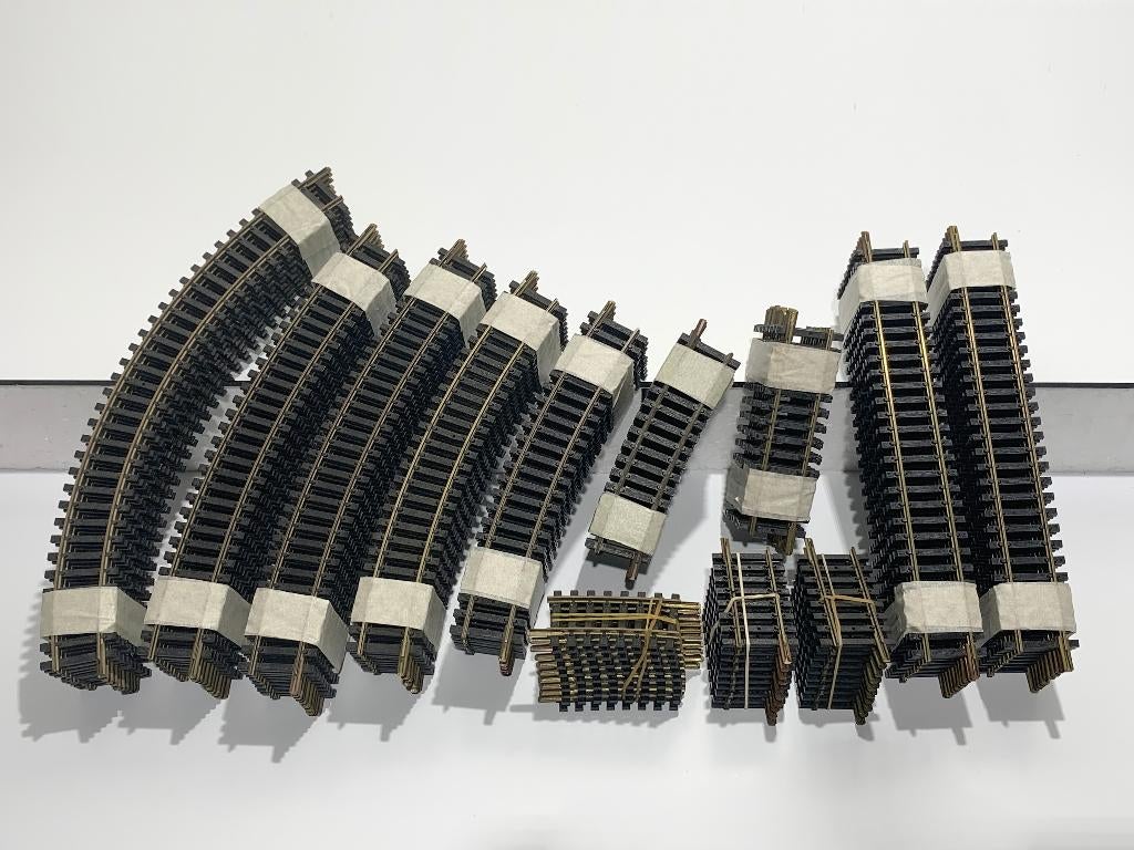 FLM: partij van 120 modelrails 1700serie voor h0-SPOOR, Hobby en Vrije tijd, Modeltreinen | H0, Gebruikt, Rails, Gelijkstroom