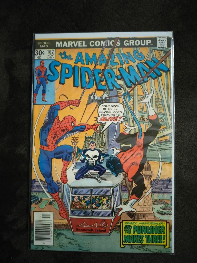 Amazing Spider-Man #162, Boeken, Strips | Comics, Eén comic, Amerika, Ophalen of Verzenden, Zo goed als nieuw