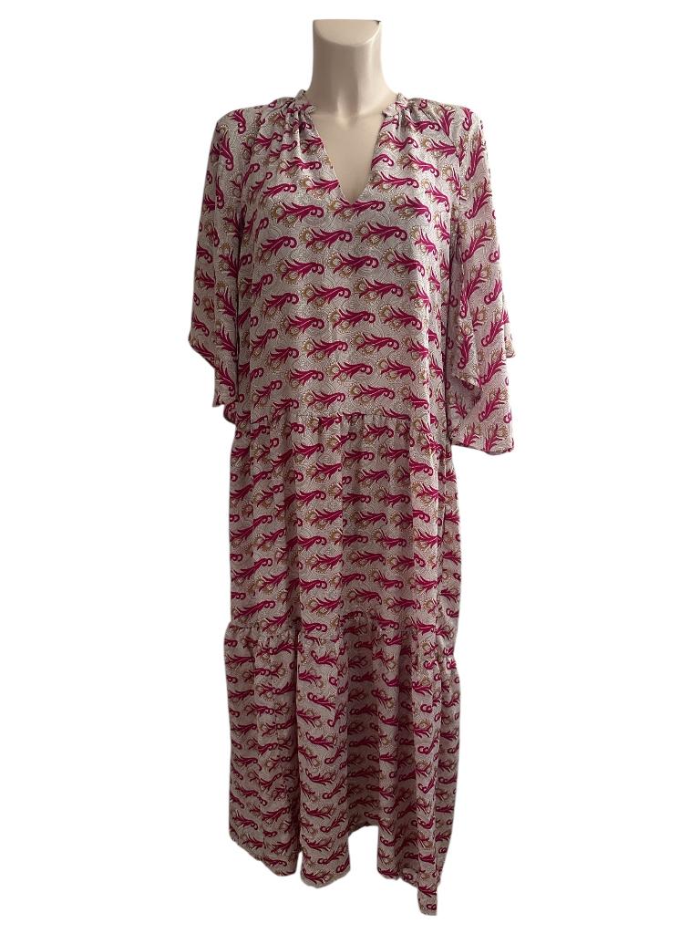 Sissel Edelbo jurk One Size, Maat 38/40 (M), Verzenden, Zo goed als nieuw, Roze