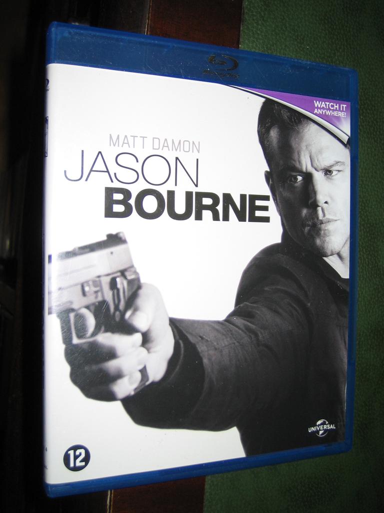 Bluray Jason Bourne - Mission Impossible Rogue Nation, Cd's en Dvd's, Blu-ray, Ophalen of Verzenden, Zo goed als nieuw, Actie