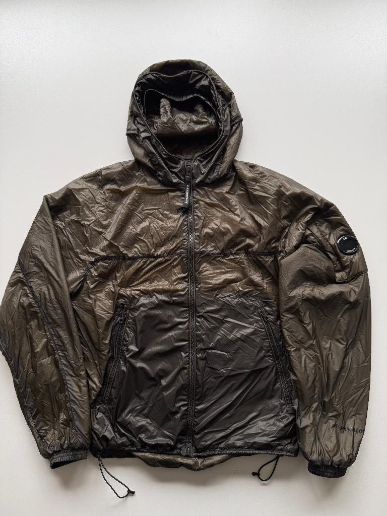 CP Company Nada Shell primaloft jas s, Kleding | Heren, Jassen | Zomer, Zo goed als nieuw, Maat 46 (S) of kleiner, Bruin, Ophalen of Verzenden