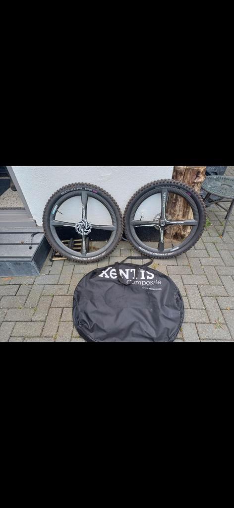Xentis 26 inch Lefty wielen - Mountainbike, Fietsen en Brommers, Fietsonderdelen, Gebruikt, Mountainbike, Wiel, Ophalen of Verzenden