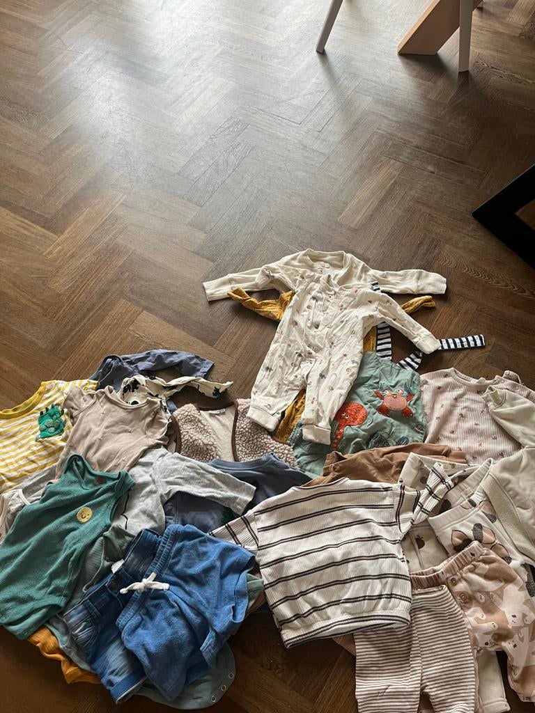 Baby kleding pakket maat 62-68, Kinderen en Baby's, Babykleding | Overige, Ophalen, Zo goed als nieuw, Jongetje of Meisje