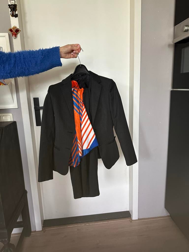 Deltion Luchtvaartdienstverlening Pak (broek, rok, gilet, bl, Kostuum of Pak, Zwart, Ophalen of Verzenden, Maat 36 (S)