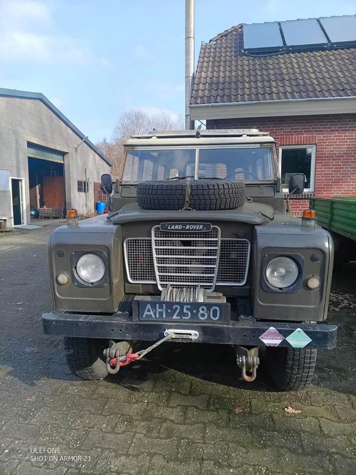 landrover series 3 ex defensie, Auto's, Oldtimers, Particulier, Ophalen