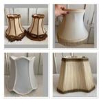 5x Brocante lampenkap - lampenkappen, Ophalen of Verzenden