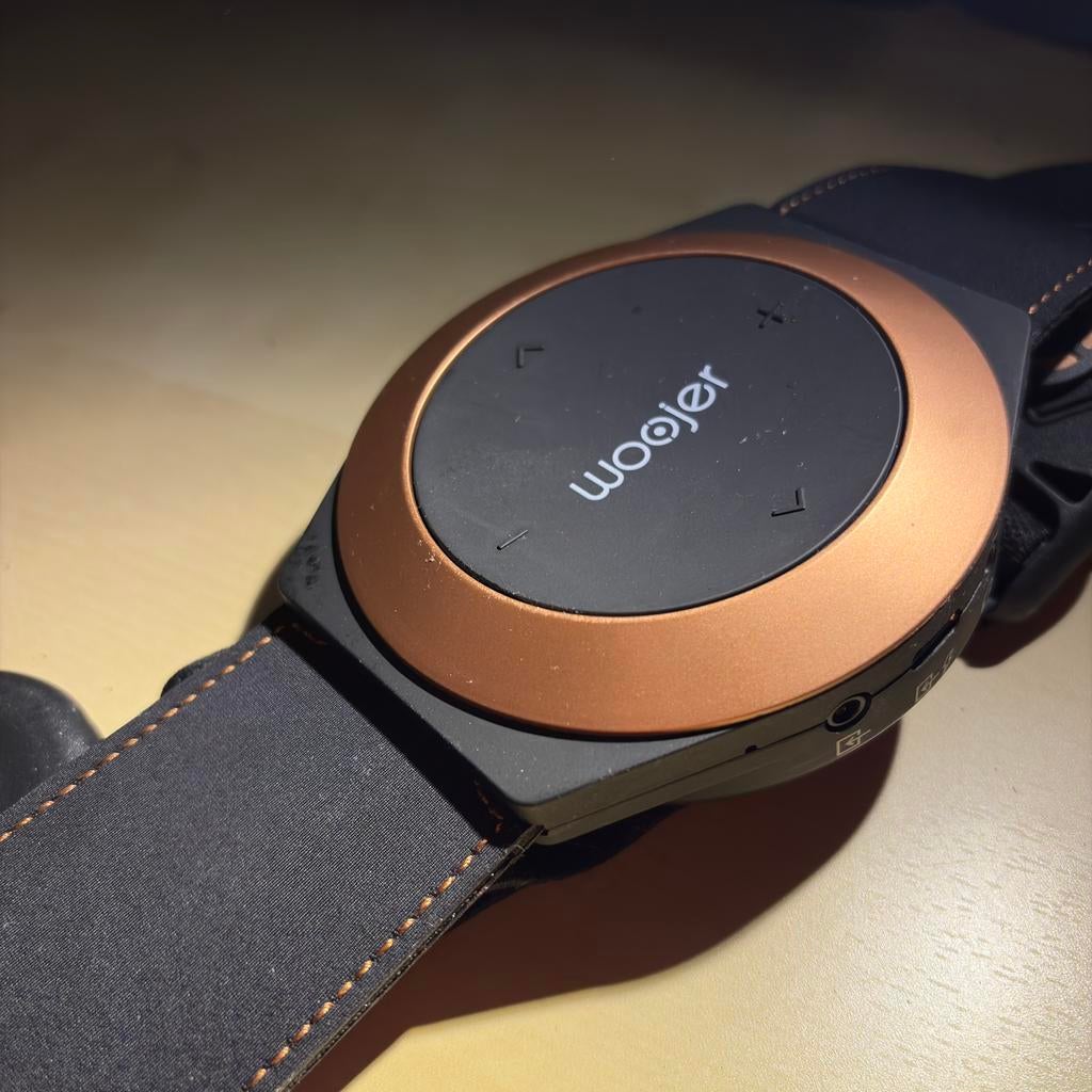 Woojer-strap edge, Sieraden, Tassen en Uiterlijk, Smartwatches, Zo goed als nieuw, Android, Zwart, Ophalen of Verzenden