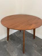 Fonq walden eettafel 105 cm - walnoot, Ophalen, 100 tot 150 cm, Rond, 200 cm of meer