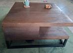 Salontafel, Ophalen, 50 tot 100 cm, Vierkant, 50 tot 100 cm
