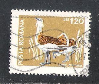 Roemenië; 2428 Vogels, Verzenden, Overige landen, Gestempeld