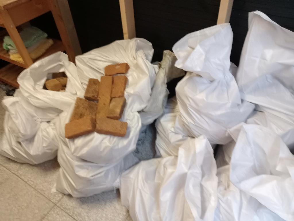 Mooie goedkope gele Ijsselsteentjes, Ophalen, Gebruikt, Bakstenen