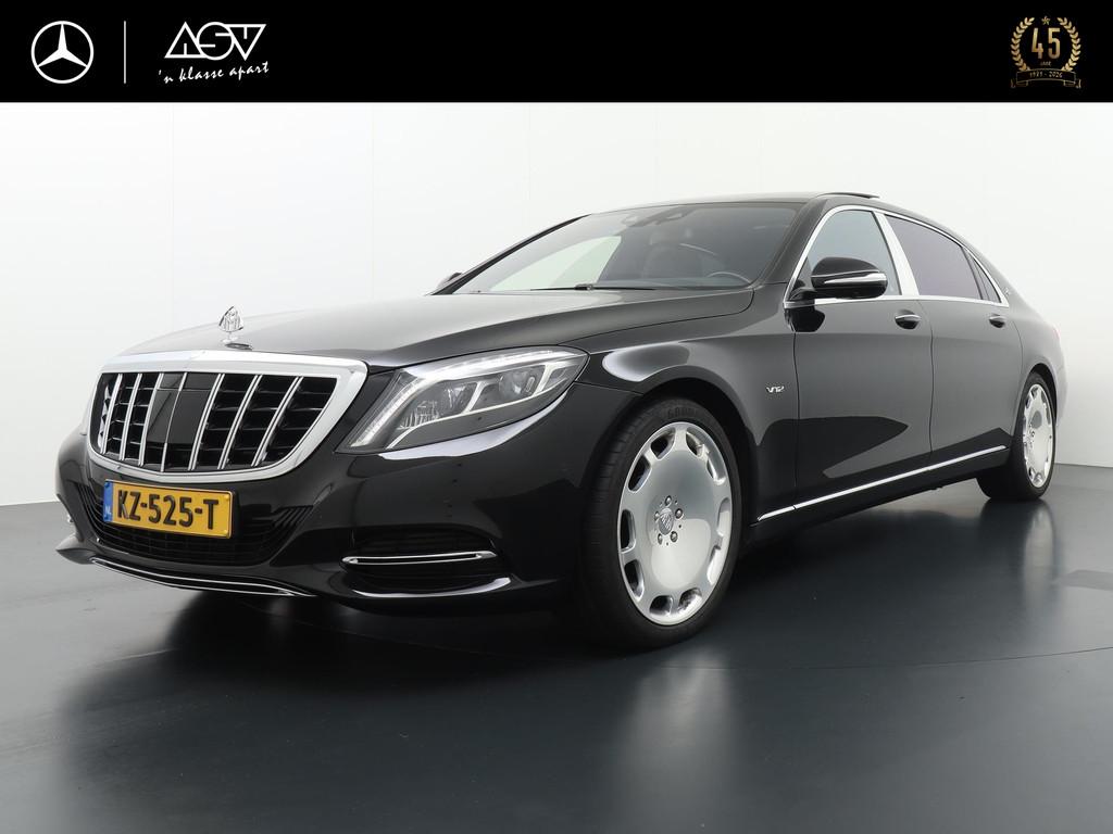 Mercedes-Benz S-klasse 600 Maybach | Panorama - Schuifdak |, Stof, Gebruikt, Maybach S-Klasse, 4 stoelen
