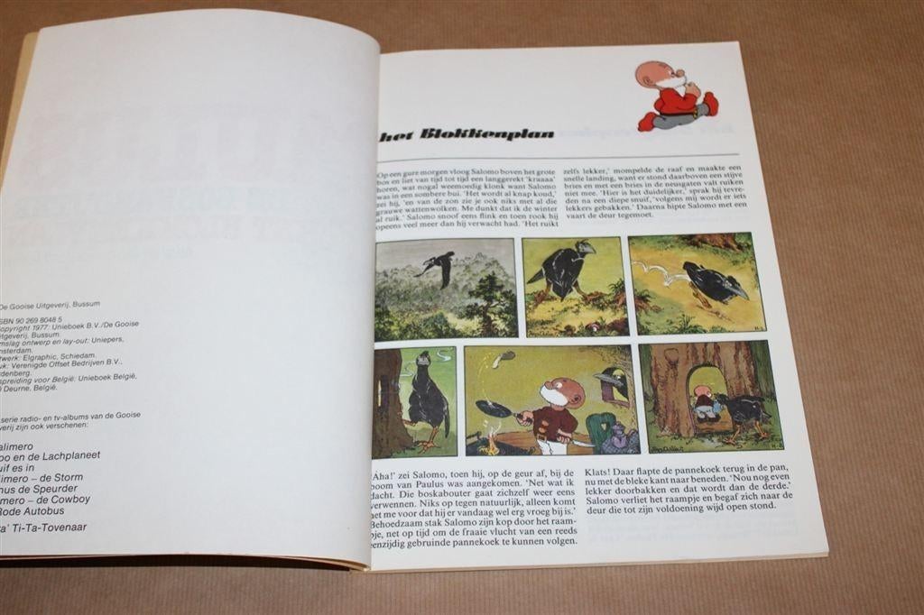 Paulus de boskabouter. Het blokkenplan., Eén stripboek, Ophalen of Verzenden, Gelezen