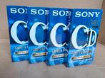 4 VHS videobanden merk Sony CD 240 min - nieuw in seal, Alle leeftijden, Ophalen of Verzenden, Nieuw in verpakking, Overige genres