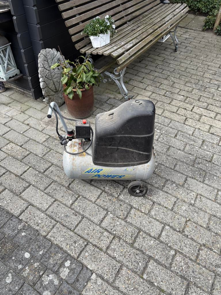 Air Power compressor, Ophalen of Verzenden, Gebruikt, Mobiel