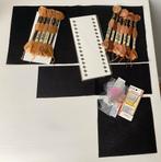 Borduurgaren, stof, naalden en kaarten, Ophalen of Verzenden, Nieuw, Borduurgaren of Zijde