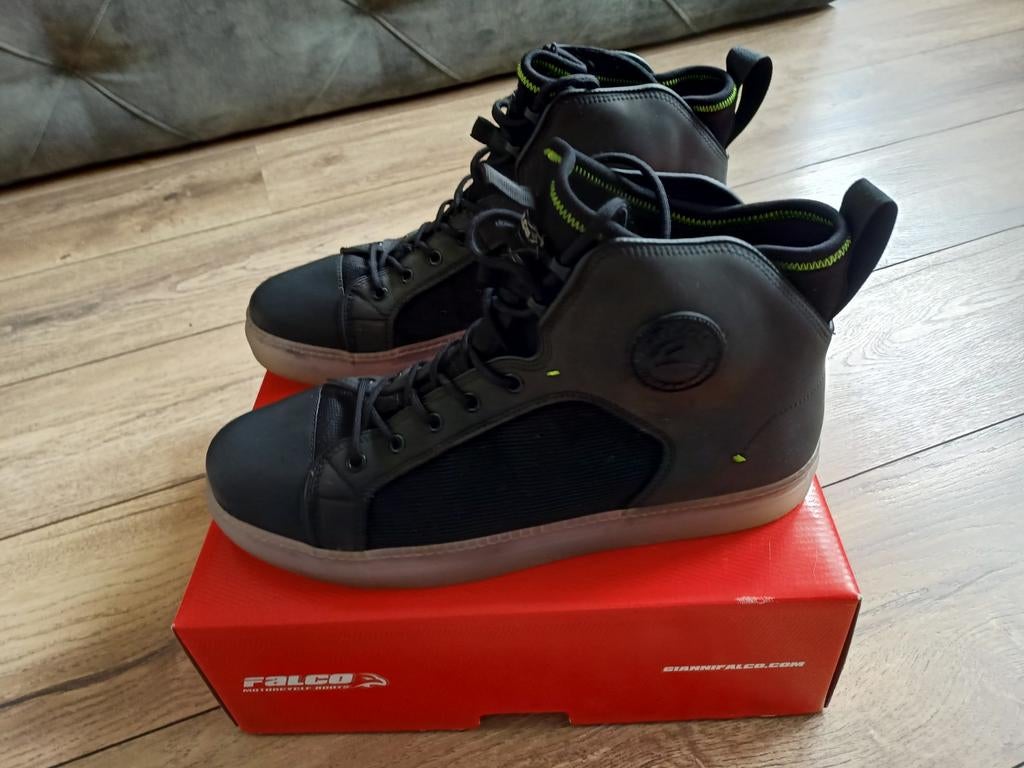 Motorsneaker Falco Starboy maat 45. Zgan, Motoren, Kleding | Motorkleding, Ophalen of Verzenden, Tweedehands, Laarzen