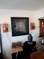 Schilderij met LED verlichting en afstandsbediening, Huis en Inrichting, Ophalen of Verzenden, Gebruikt, Modern, Sfeervol, Dynamisch