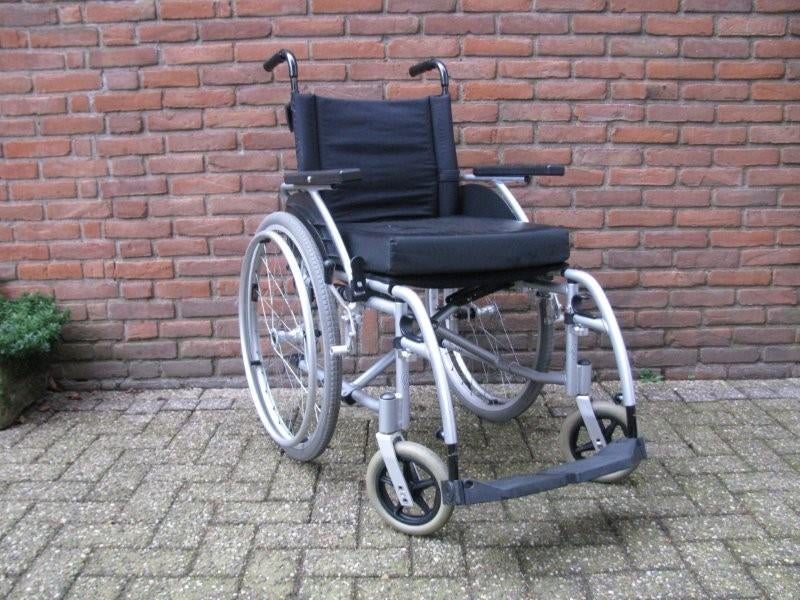 Excel G3 Light aluminium inklapbare rolstoel zitbreedte 47cm, Diversen, Ophalen of Verzenden, Inklapbaar, Zo goed als nieuw, Duwrolstoel