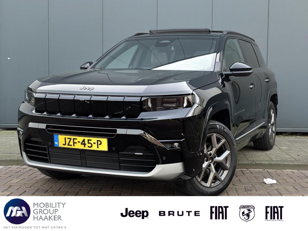Jeep Compass 1.2 e-Hybrid First Edition | Schuif-kanteldak |, Auto's, Jeep, 145 pk, 1199 cc, 1535 kg, Bedrijf