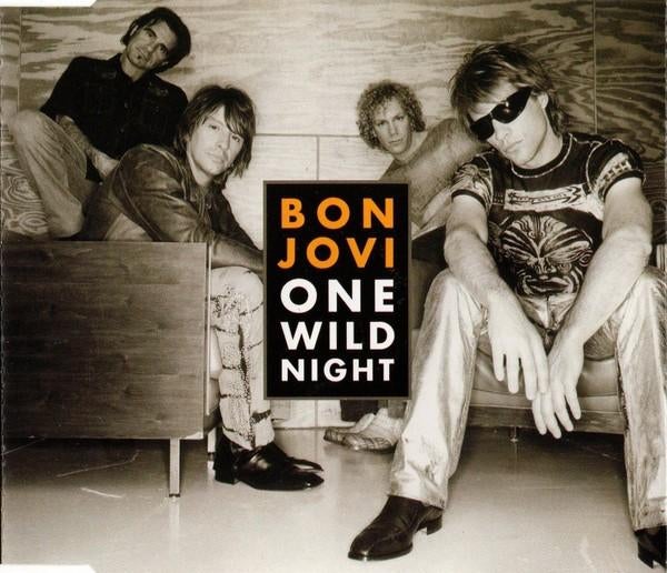BON JOVI CD SINGLE ONE WILD NIGHT, 6 singles of meer, Ophalen of Verzenden, Zo goed als nieuw, Pop