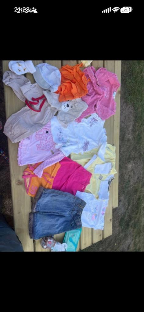 Meisje kledingpakket 9-12 maanden - Zara, Hema, Villa Happ, Kinderen en Baby's, Babykleding | Overige, Ophalen of Verzenden, Gebruikt
