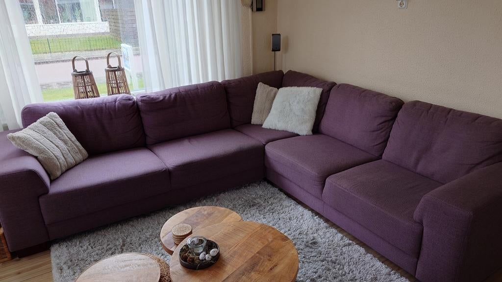 Hoekbank 250x275, Huis en Inrichting, Banken | Bankstellen, Ophalen, Gebruikt, Vierpersoons of meer