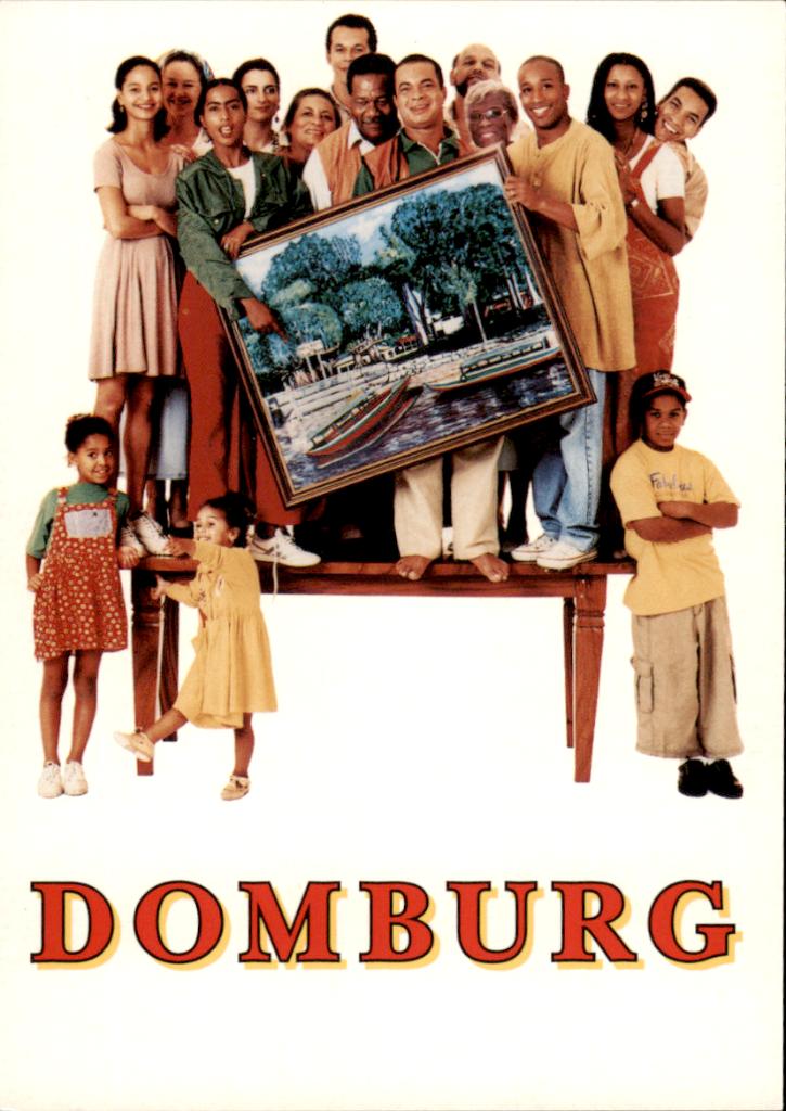 promotiekaart, tv serie Domburg, Verzenden, 1980 tot heden, Ongelopen, Overige thema's