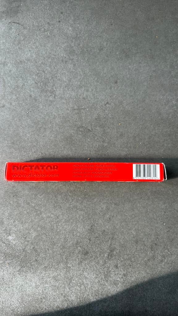 Onzichtbare deursluiter Dictator, Doe-het-zelf en Verbouw, Hang- en Sluitwerk, Ophalen of Verzenden, Nieuw, Chroom, Overige typen