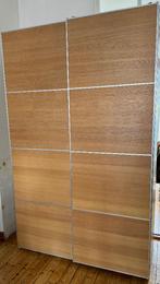 Dubbele IKEA PAX kast met schuifdeuren compleet, Gebruikt, 200 cm of meer, 150 tot 200 cm, Scandinavisch