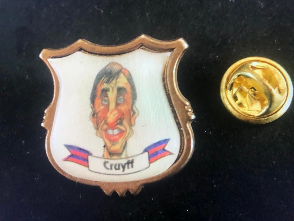 Johan Cruijff Speldje - Voetbal Legende Pin, Ophalen of Verzenden, Zo goed als nieuw, Ajax, Overige typen