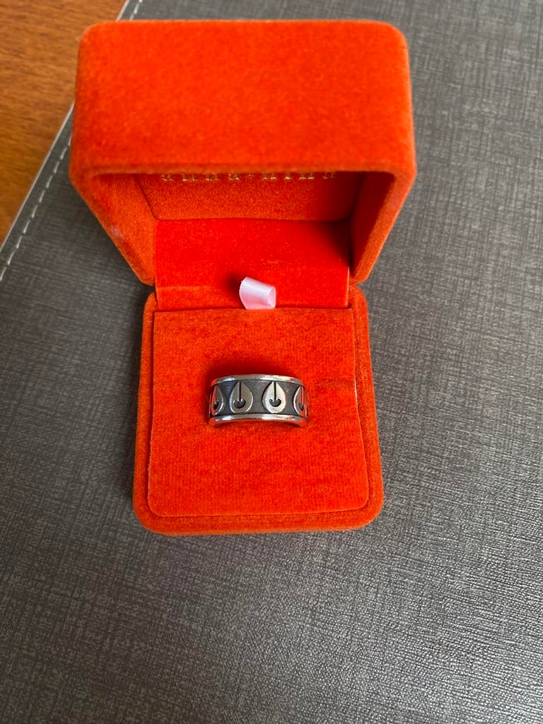 Innerpower ring zilver maat 18, 18 tot 19, Ophalen of Verzenden, Zo goed als nieuw, Dame