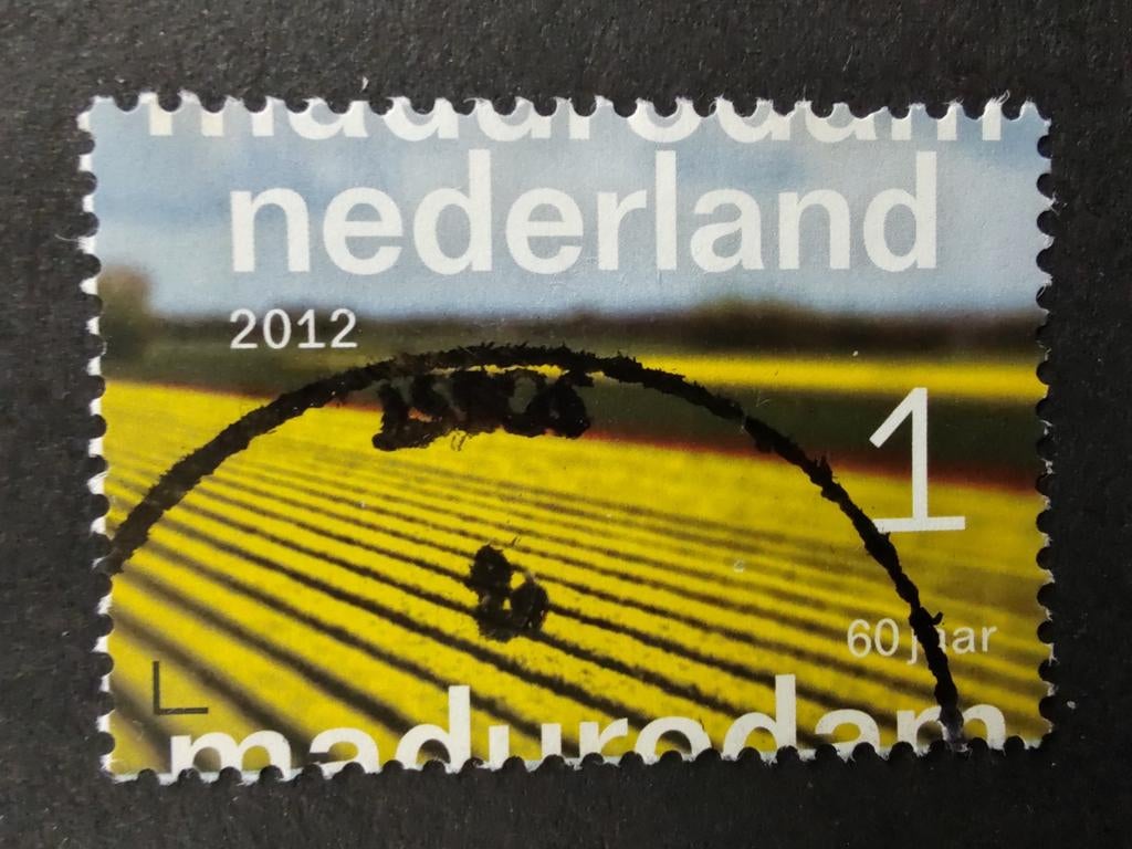 2929 bloemen 2012 Madurodam 60 jaar, Postzegels en Munten, Postzegels | Nederland, Ophalen of Verzenden