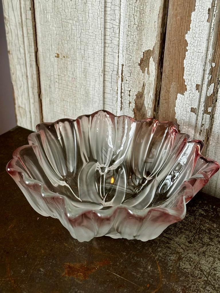 Prachtig schaaltje van Mikasa, Walther glas, Tulip, Ophalen of Verzenden