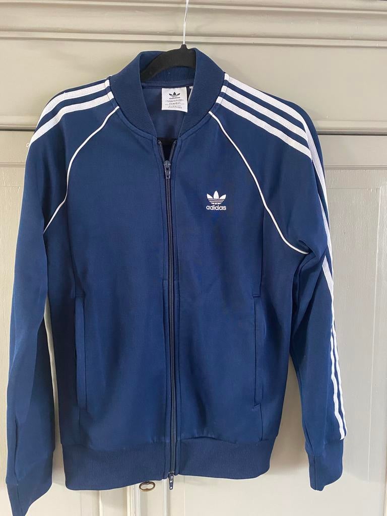 addidas originals trainingspak maat S, Ophalen of Verzenden, Zo goed als nieuw, Blauw, Voetbal