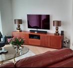 Massief mahoniehouten TV kast, Huis en Inrichting, Ophalen of Verzenden, Zo goed als nieuw, 200 cm of meer, Minder dan 100 cm