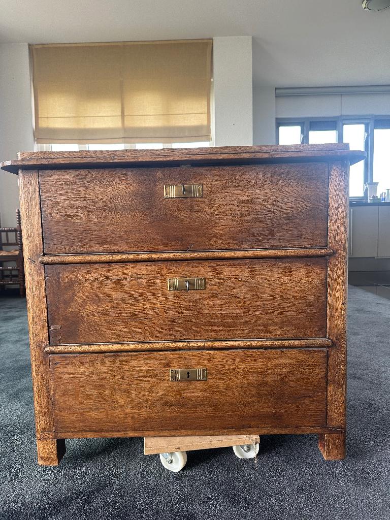 Antiek houten kast, Antiek en Kunst, Ophalen