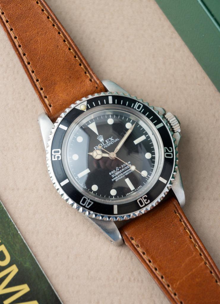 Rolex Submariner 40 / 5512 / Uitstekende staat, Ophalen of Verzenden, Zo goed als nieuw, Staal, Rolex